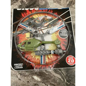 Néw sealed g I joe flying chopper with handheld‎ launcher